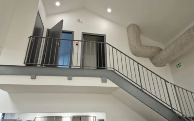 Création d’une mezzanine de 200 m²